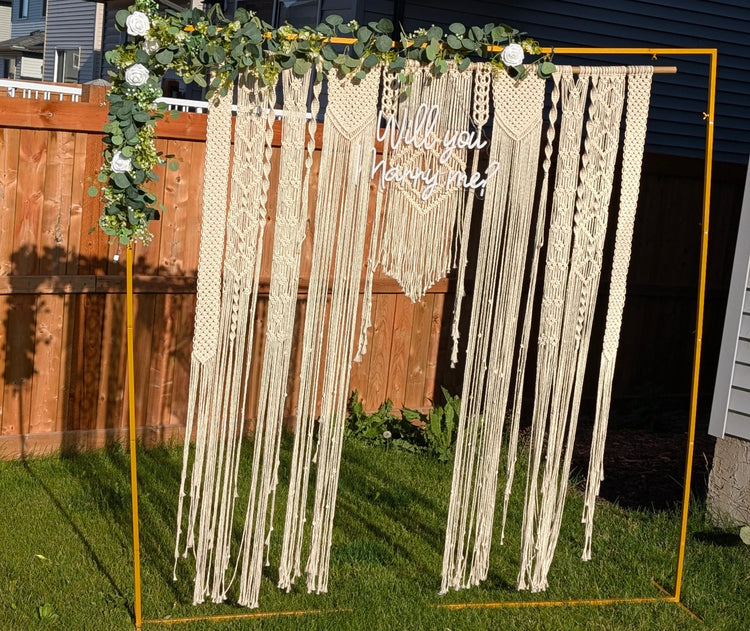 Proposal: Will You Marry Me Special Proposal Backdrop