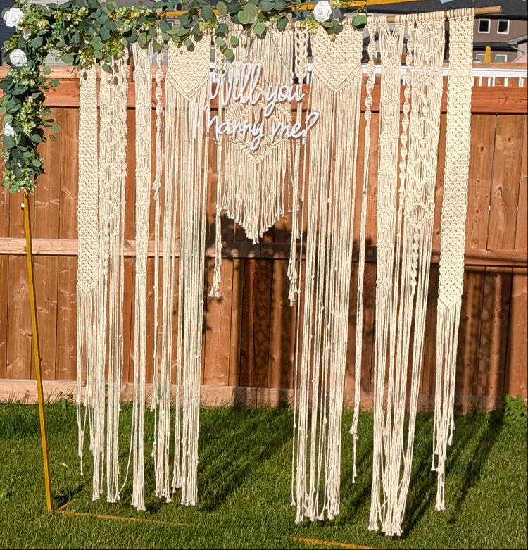 Proposal: Will You Marry Me Special Proposal Backdrop