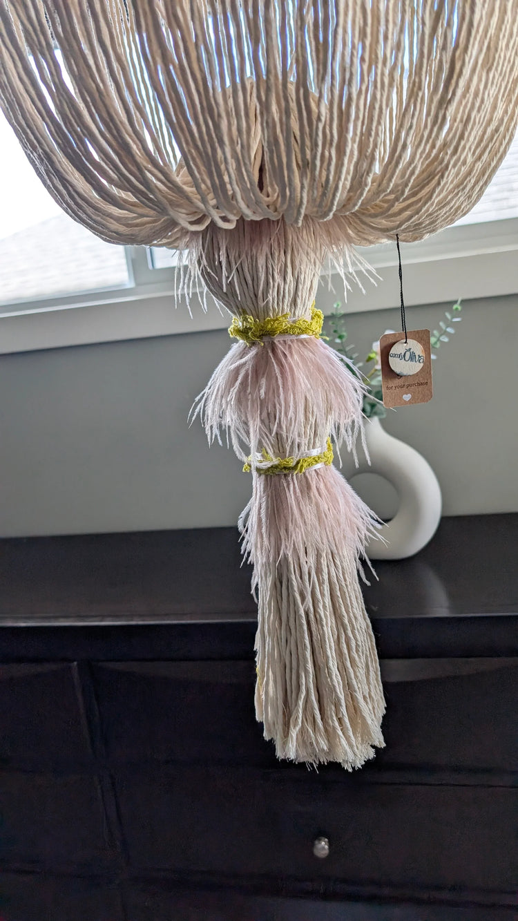 Wild Ballerina Macrame Chandelier – A Canadian-Inspired Statement Piece