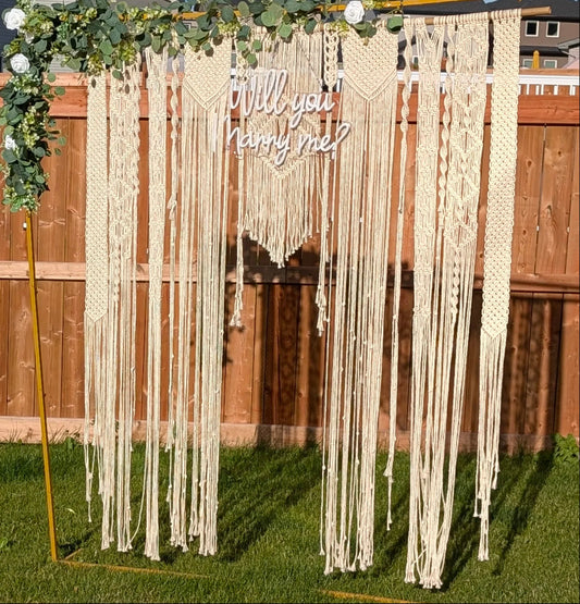 Boho Backdrops for Special Events
