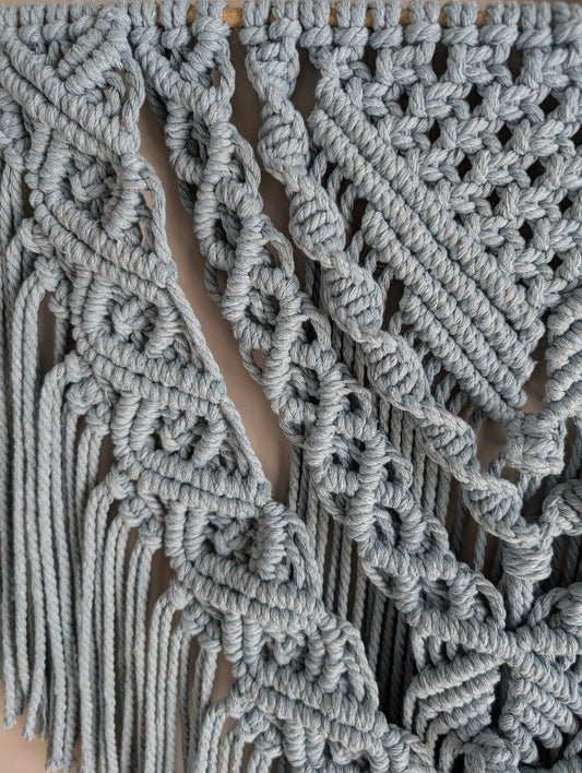 Wall Boho Decor: The Maple Mist Macrame