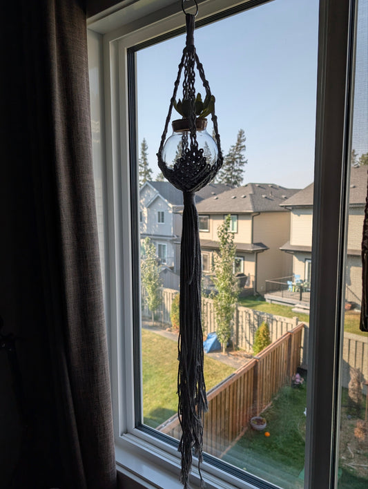 Boreal Grace Macrame Plant Hanger