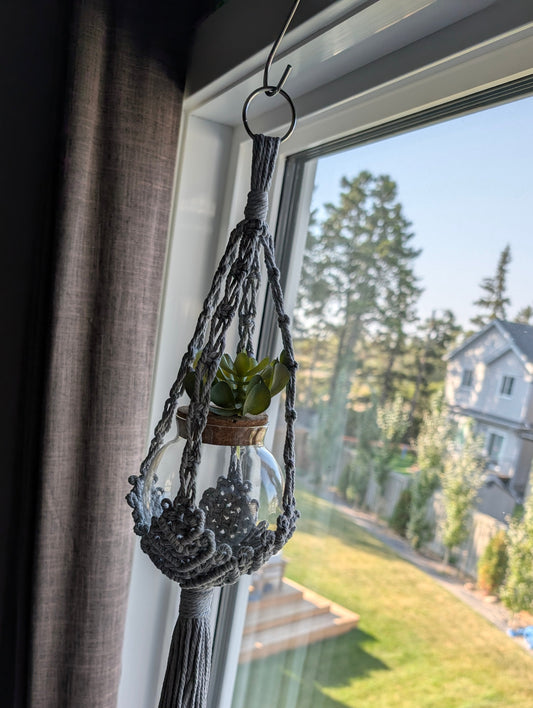 Boreal Grace Macrame Plant Hanger