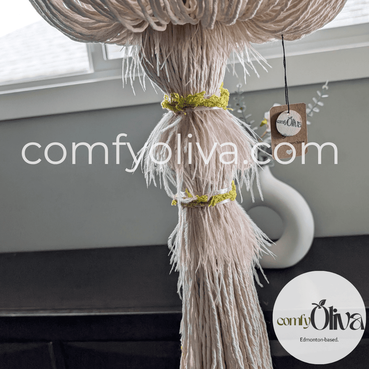 Wild Ballerina Macrame Chandelier  Canadian-Inspired Home Décor Statement