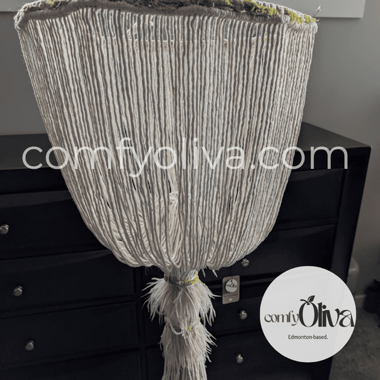 Wild Ballerina Macrame Chandelier  Canadian-Inspired Home Décor Statement